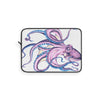 Purple Octopus Dance Ink Art Laptop Sleeve