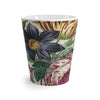 Floral Bouquet Vintage Music Peony Tulip Art Latte Mug Mug