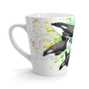 Free Orcas Rainbow Splash Latte Mug Mug