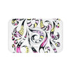 Funky Doodle Tribal White Ink Bath Mat Large 34X21 Home Decor