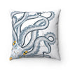 Funky Octopus Ink Ii Square Pillow Home Decor
