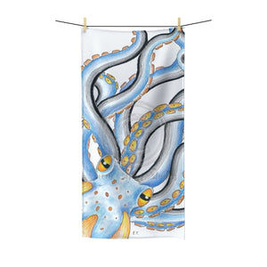 Funky Octopus Tentacles Ink Art Ii Polycotton Towel 30X60 Home Decor