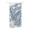 Funky Octopus Tentacles Ink Art Polycotton Towel 30X60 Home Decor
