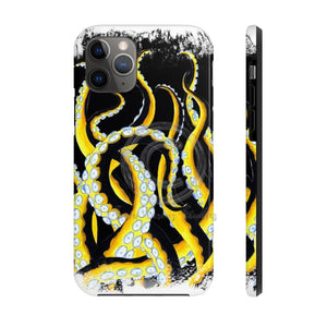 Funky Tentacles Black Brushed Art Case Mate Tough Phone Cases Iphone 11 Pro