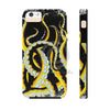 Funky Tentacles Black Brushed Art Case Mate Tough Phone Cases Iphone 5/5S/5Se