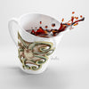 Green Cute Octopus Art White Latte Mug Mug