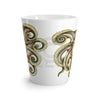 Green Cute Octopus Art White Latte Mug Mug