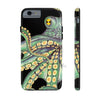 Green Kraken Octopus On Black Exotic Case Mate Tough Phone Cases Iphone 6/6S