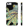Green Kraken Octopus On Black Exotic Case Mate Tough Phone Cases Iphone 6/6S Plus
