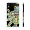 Green Kraken Octopus On Black Exotic Case Mate Tough Phone Cases Iphone Xr