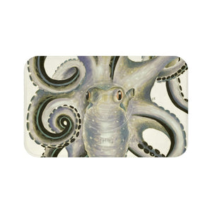 Green Octopus Bath Mat Large 34X21 Home Decor
