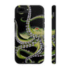 Green Octopus Black Case Mate Tough Phone Cases Iphone 7 8