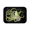 Green Octopus Compass Watercolor Ink Bath Mat Small 24X17 Home Decor