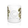 Green Octopus Nautical Watercolor Art Mug 11Oz