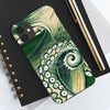 Green Octopus Tentacle Watercolor Case Mate Tough Phone Cases