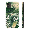 Green Octopus Tentacle Watercolor Case Mate Tough Phone Cases Iphone 11
