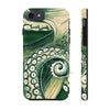Green Octopus Tentacle Watercolor Case Mate Tough Phone Cases Iphone 7 8
