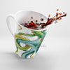 Green Octopus Tentacles Art White Latte Mug Mug