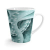 Green Octopus Tentacles Watercolor Art Latte Mug 12Oz Mug