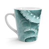 Green Octopus Tentacles Watercolor Art Latte Mug Mug