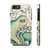 Green Octopus Vintage Chic Case Mate Tough Phone Iphone 7 8