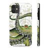 Green Octopus Vintage Map Case Mate Tough Phone Cases Iphone 11