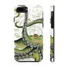 Green Octopus Vintage Map Case Mate Tough Phone Cases Iphone 7 8