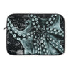 Green Octopus Vintage Map Chic Laptop Sleeve 13