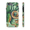 Green Octopus Vintage Map Watercolor Art Case Mate Tough Phone Cases Iphone 6/6S