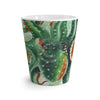 Green Octopus Vintage Map Watercolor Art Latte Mug Mug