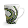 Green Octopus Vintage Map White Latte Mug Mug