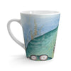 Green Octopus Watercolor Art White Latte Mug Mug