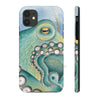 Green Octopus Watercolor Case Mate Tough Phone Cases Iphone 11