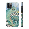 Green Octopus Watercolor Case Mate Tough Phone Cases Iphone 12 Pro Max