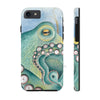 Green Octopus Watercolor Case Mate Tough Phone Cases Iphone 7 8