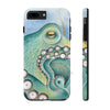 Green Octopus Watercolor Case Mate Tough Phone Cases Iphone 7 Plus 8
