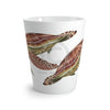 Green Sea Turtle Art Latte Mug Mug