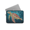 Green Sea Turtle Ocean Art Laptop Sleeve