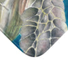 Green Sea Turtle Watercolor Art Bath Mat Home Decor