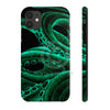 Green Tentacles Octopus Black Ink Art Case Mate Tough Phone Cases Iphone 11