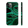 Green Tentacles Octopus Black Ink Art Case Mate Tough Phone Cases Iphone 11 Pro