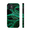 Green Tentacles Octopus Black Ink Art Case Mate Tough Phone Cases Iphone 12