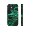 Green Tentacles Octopus Black Ink Art Case Mate Tough Phone Cases Iphone 12 Mini