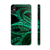 Green Tentacles Octopus Black Ink Art Case Mate Tough Phone Cases Iphone X