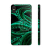 Green Tentacles Octopus Black Ink Art Case Mate Tough Phone Cases Iphone Xs Max