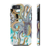 Grey Octopus Compass Teal Splash Case Mate Tough Phone Cases Iphone 7 8