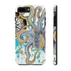 Grey Octopus Compass Teal Splash Case Mate Tough Phone Cases Iphone 7 Plus 8