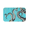 Grey Tentacles Octopus Teal Chic Bath Mat 34 × 21 Home Decor