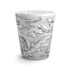 Griffin Vintage Etching White Latte Mug Mug