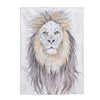 Grumpy Lion Bad Hair Day Watercolor Art Velveteen Plush Blanket 30 × 40 All Over Prints